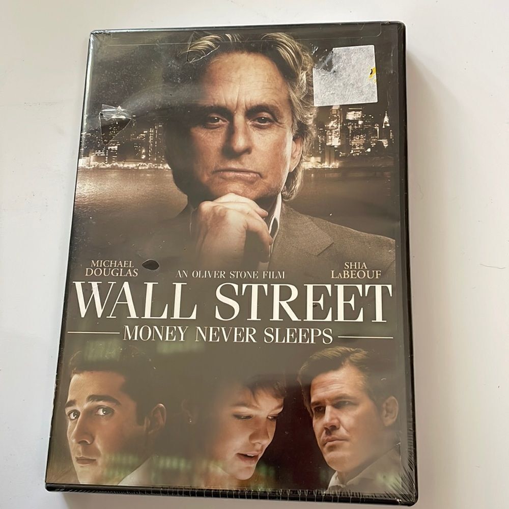 New in sealed packaging “Wall Street Money Never Sleeps” DVD‎